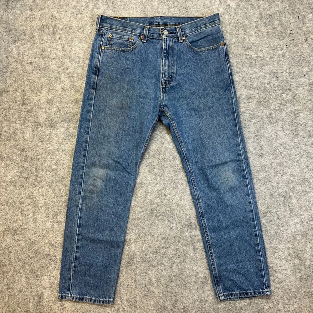 Lot of 4 Levi's 505 560 Jeans Men's 32x30 Blue Denim Straight Comfort Work Pants